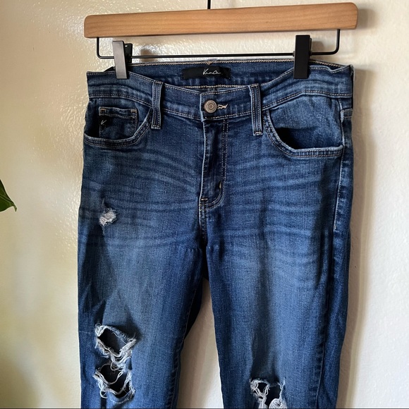 Kancan | Distressed & Ripped Cropped Jeans - Picture 2 of 6